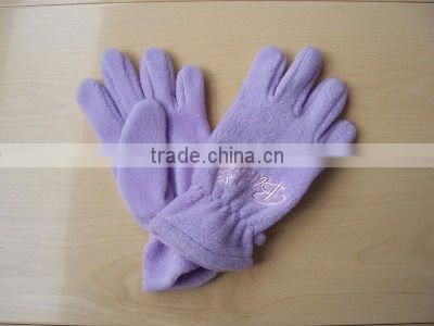 warm fleece kids glove