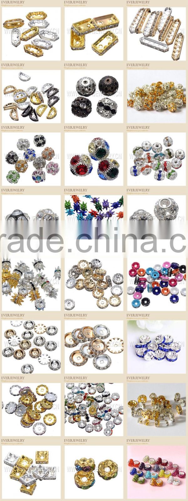 square rhinestone spacer,square rondelle spacer,rhinestone diamond