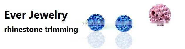 Bling crystal Rhinestone ball beads for jewelry