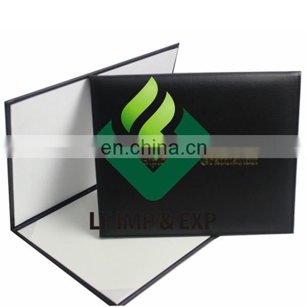 Diploma Cover - 8 1/2" x 11" Black