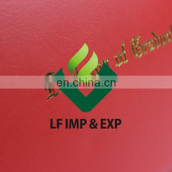 Imprinted Diploma Covers -Red Color