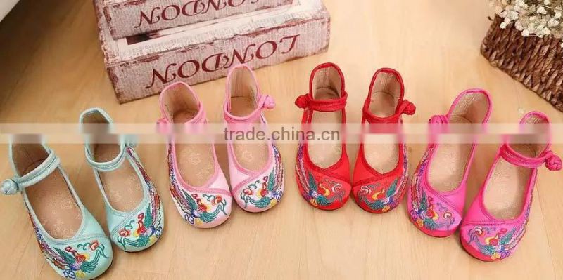 beautiful embroidered girl's shoes