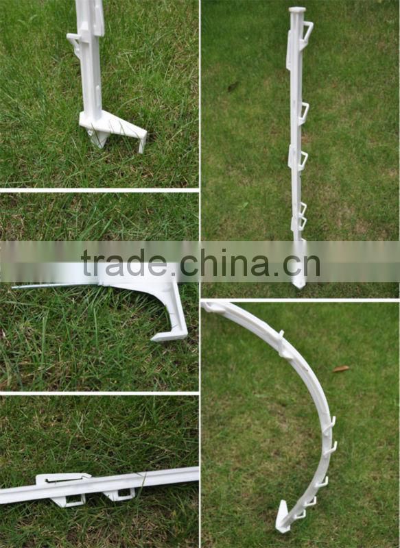 2013 hot sale electric sheep fence plastic fence post tread in post