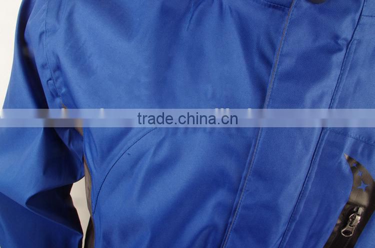 Men's long rain coat rain jacket hooded