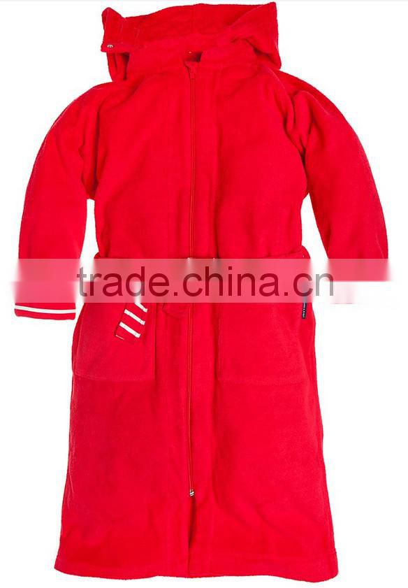 kids baby polyester fleece bath robe children winter batchrobe child leisure wear pajamas
