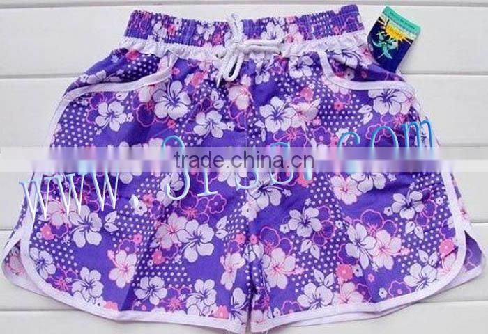 Ladies laser print shorts 2016