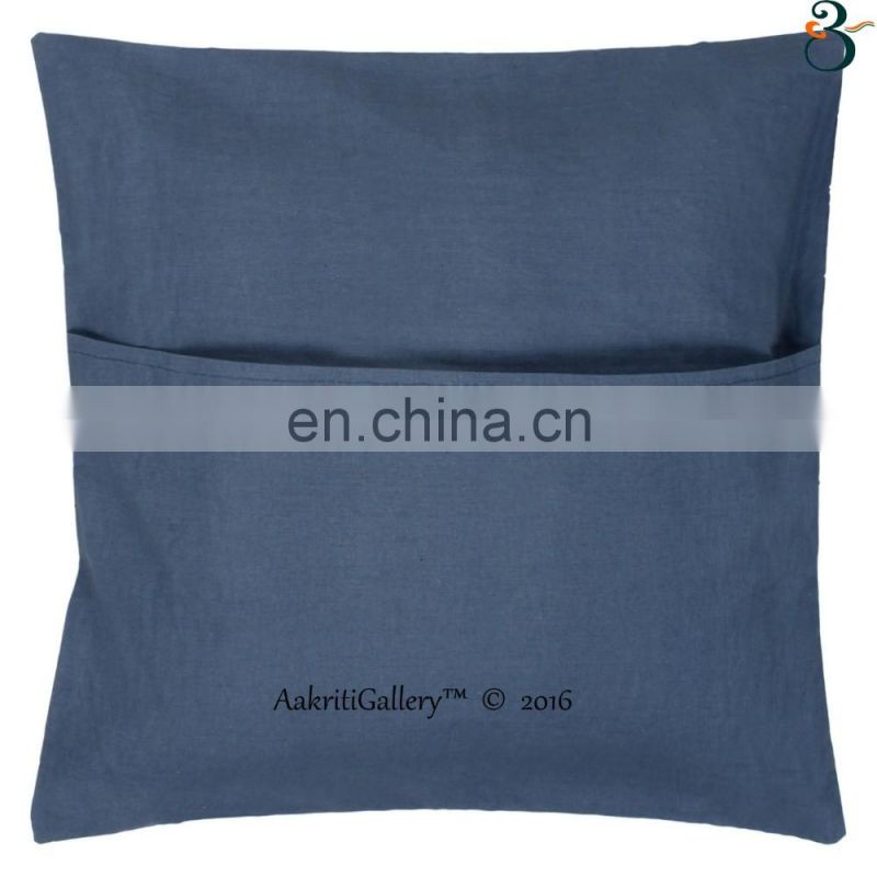 Indian car cushion covers Handmade Embroided Fruit Print Home Decor Sofa Pillow Case Kantha Cushion