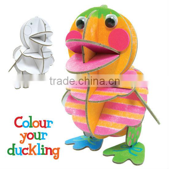 Eco friendly 3D frog DIY Painting