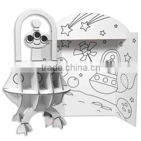 DIY Kids toy Educational toy 3D Character Space ET Activity Kit 3d Puzzle