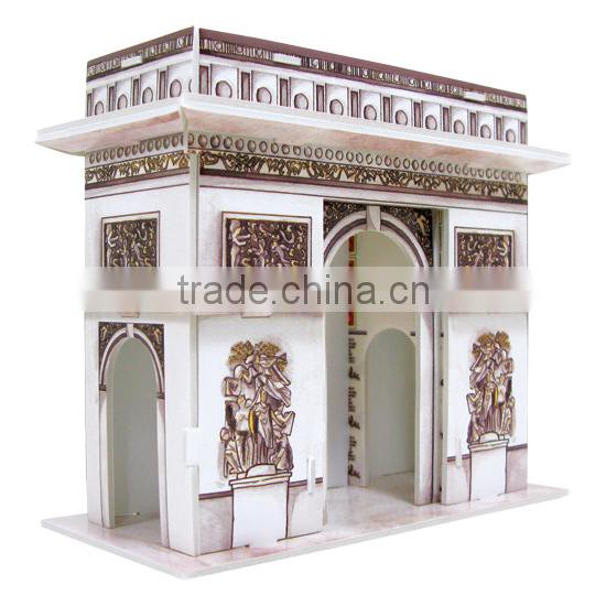 DIY Kids toy Educational toy Landmarks Model Big Ben 3d Puzzle