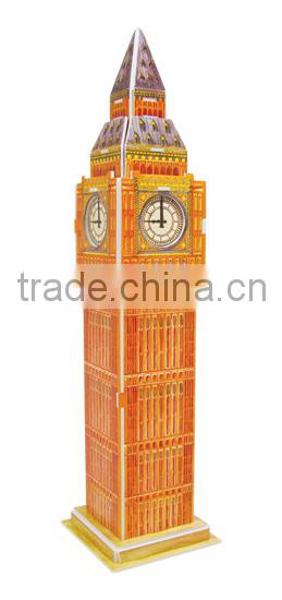 DIY Kids toy Educational toy Landmarks Model Holland Windmill 3d Puzzle