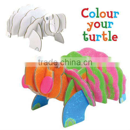 Eco friendly 3D frog DIY Painting