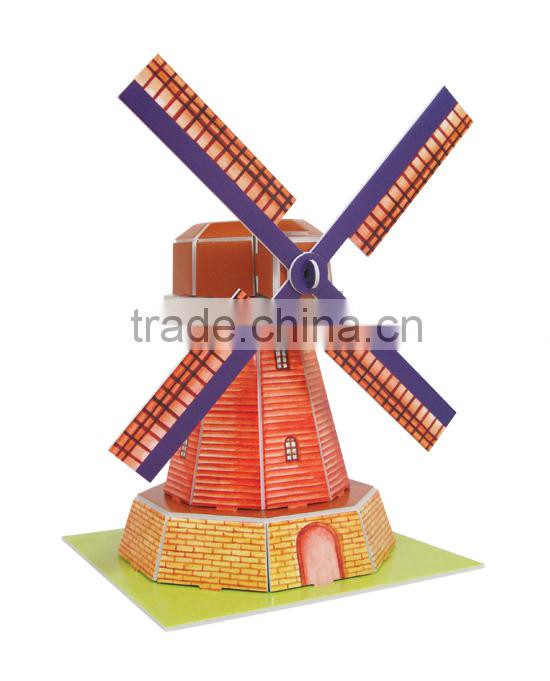 DIY Kids toy Educational toy Landmarks Model Big Ben 3d Puzzle