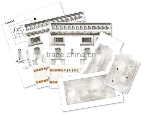 DIY Kids toy Educational toy Landmarks Model Triumphal Arch 3d Puzzle