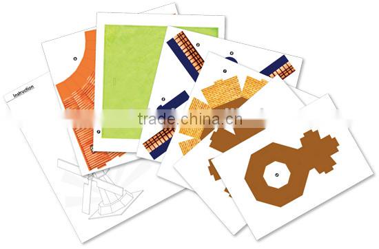 DIY Kids toy Educational toy Landmarks Model Holland Windmill 3d Puzzle