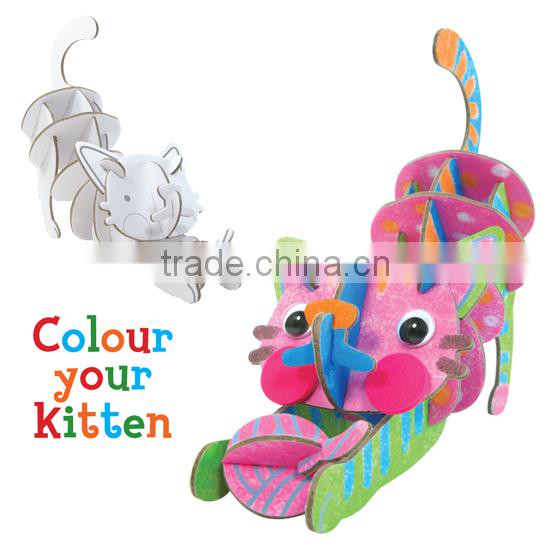 Eco friendly 3D frog DIY Painting