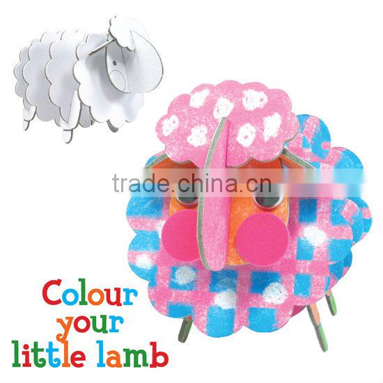 Eco friendly 3D frog DIY Painting