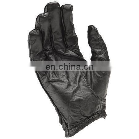 True Leather Police Gloves w/Kevlar Lining
