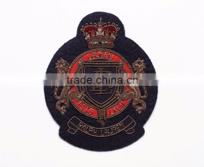 BLAZER POCKET BADGE EMBROIDERED