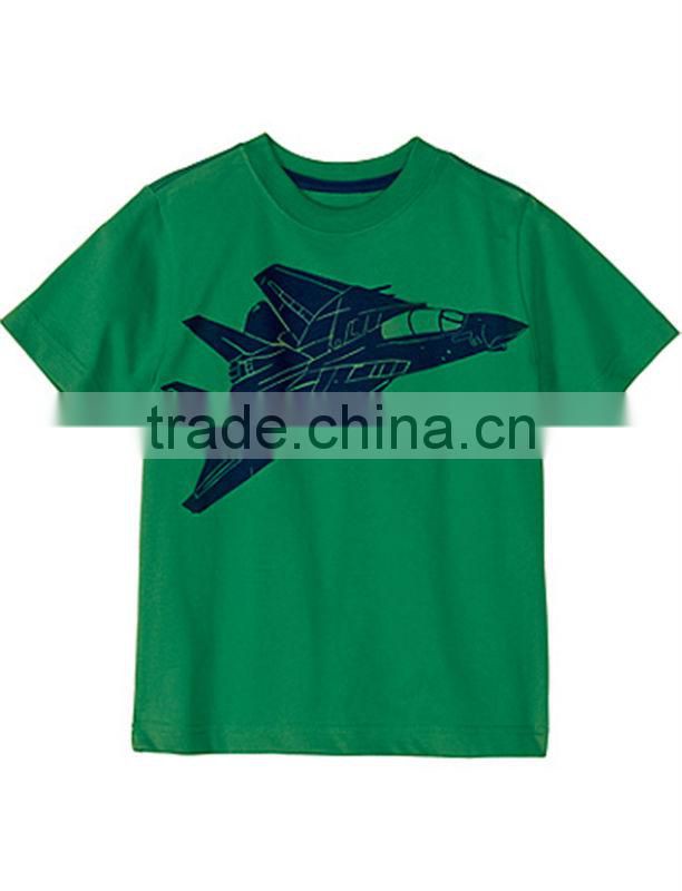 BOYS AEROPLANE PRINTED T SHIRT