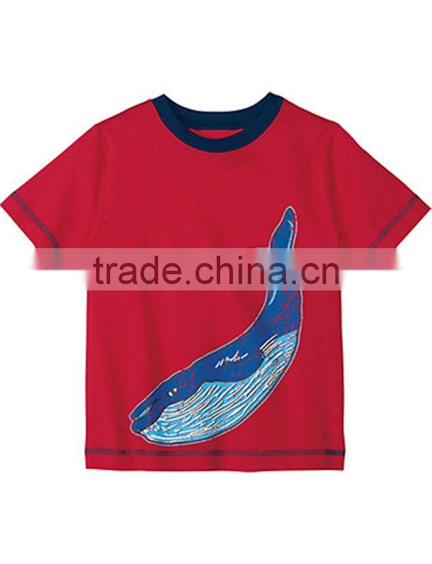 BOYS AEROPLANE PRINTED T SHIRT