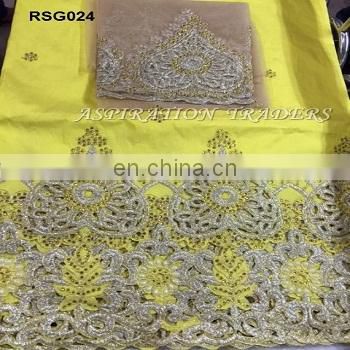 2016 New Design Flower Lace Fabric Embroidered African Lace Fabric