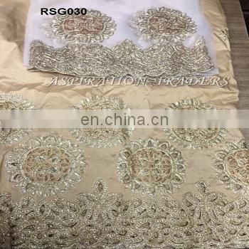 Nigerian polyester embroidered bridal lace george 2017 promotion Fashionable george lace fabric