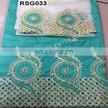 High Quality New Designs embroidery french lace fabric With Blouse