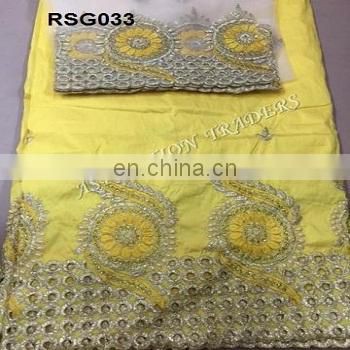High Quality New Designs embroidery french lace fabric With Blouse