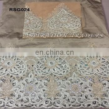 2016 New Design Flower Lace Fabric Embroidered African Lace Fabric