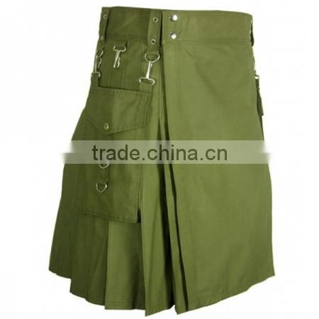 utility kilts , denim kilts, cotton kilts,