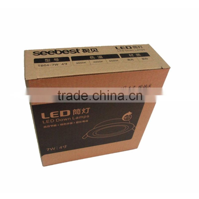 Brown Corrugated Card Box for LED light