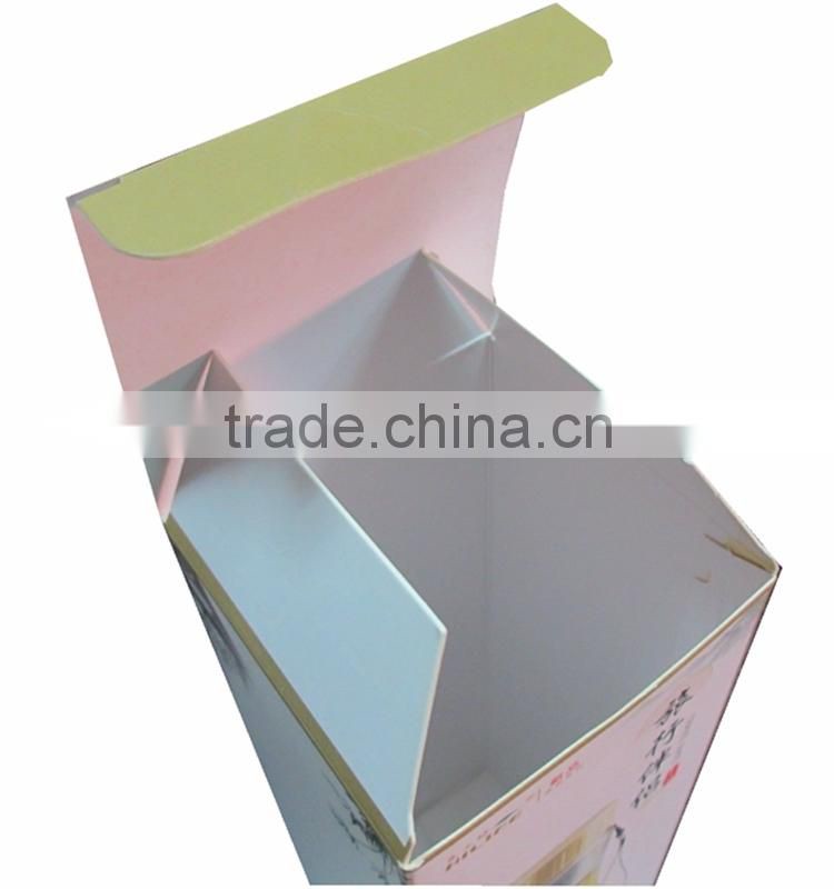 corrugated packing box for vacuum cup