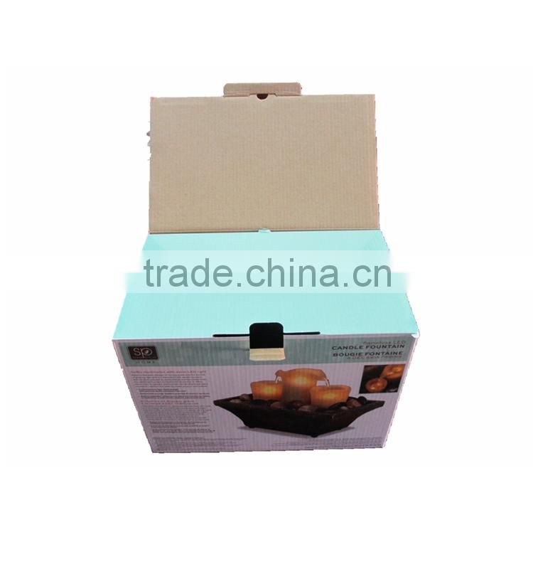 2015 best quality craft Corrugated Boxes for artwares