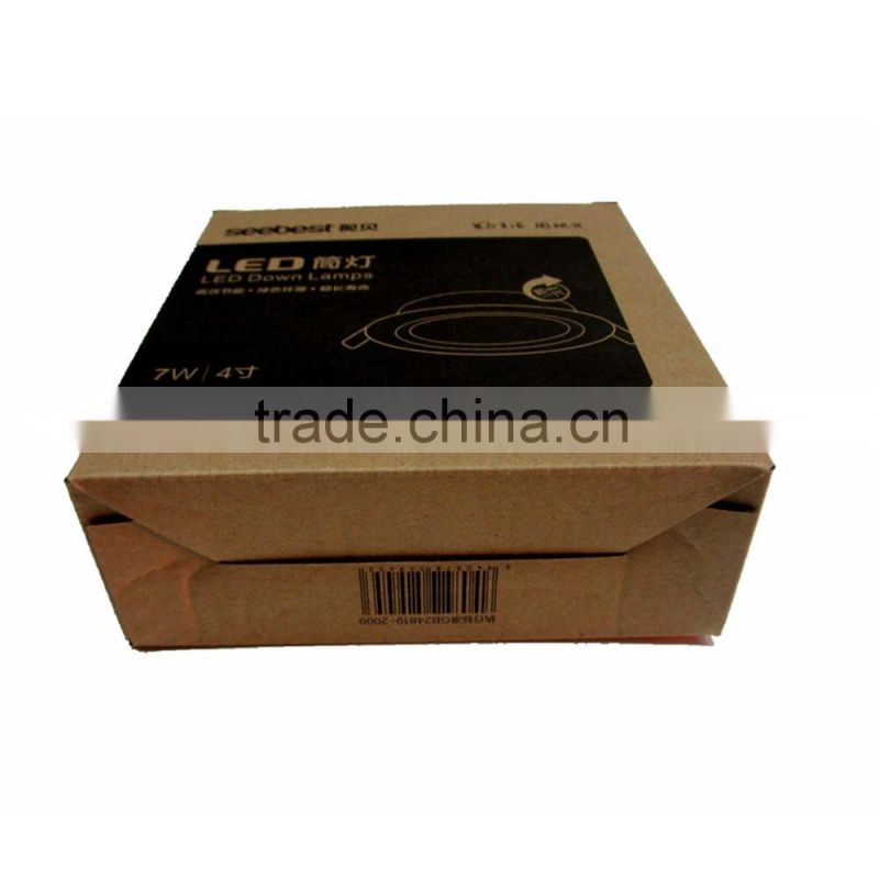 Brown Corrugated Card Box for LED light