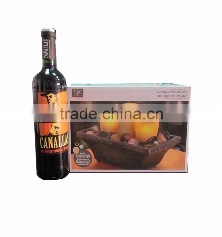 2015 best quality craft Corrugated Boxes for artwares