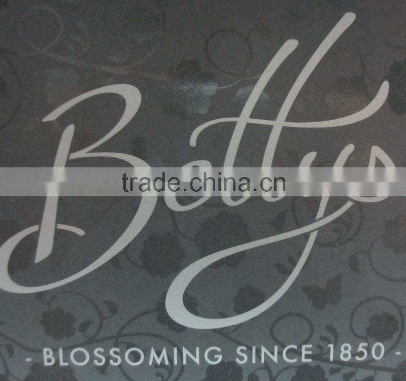 uncover hard coruggated paper square box for gifts