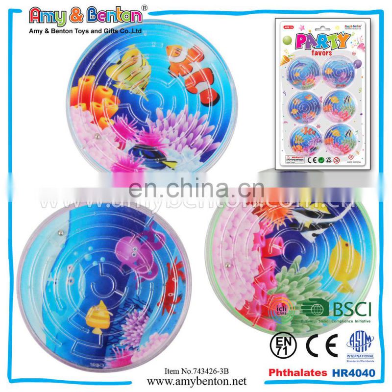 Plastic Maze Game For Promotional Toys