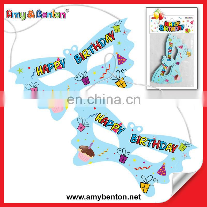 Funny New Paper Party Toys For Kids Children Play Glasses