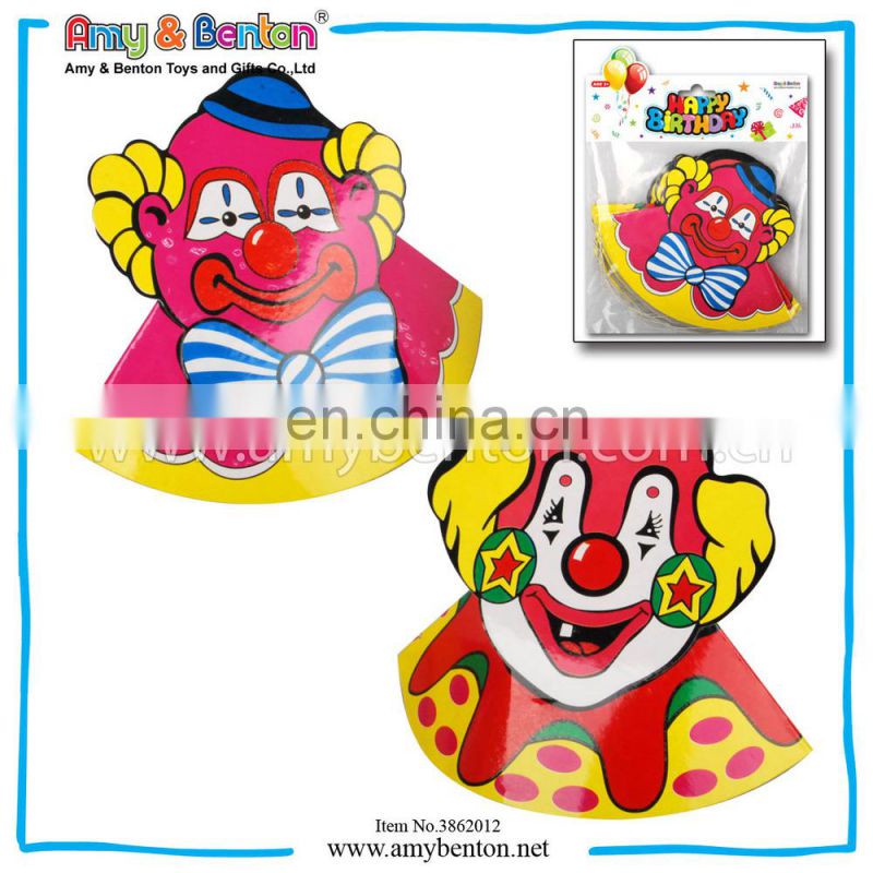 2015 New Product Paper Hat Wholesale Birthday Party Supply