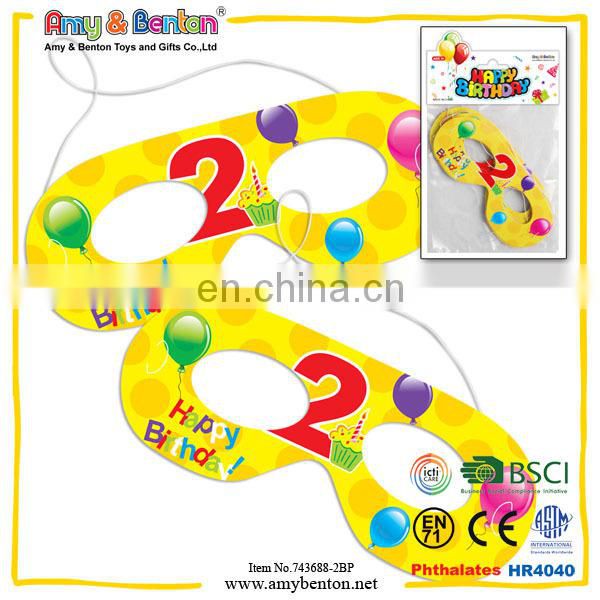 Most Popular Funny Glasses For Kid Wholesale Birthday Party Supply