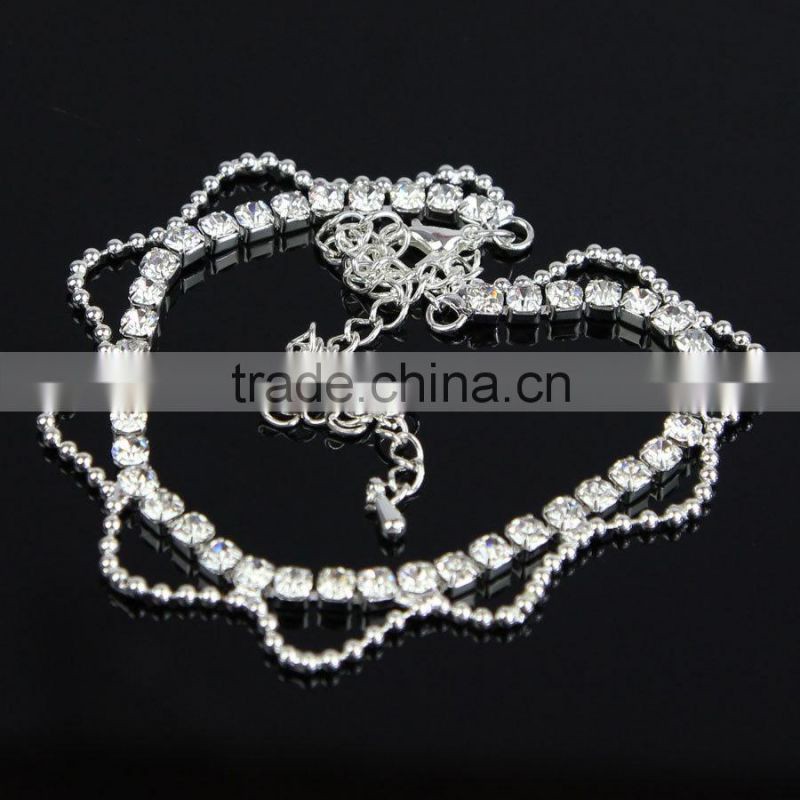 Wave Shape Cheap Bulk Black bridal accessory Bracelet Wholesale J061986F02Y
