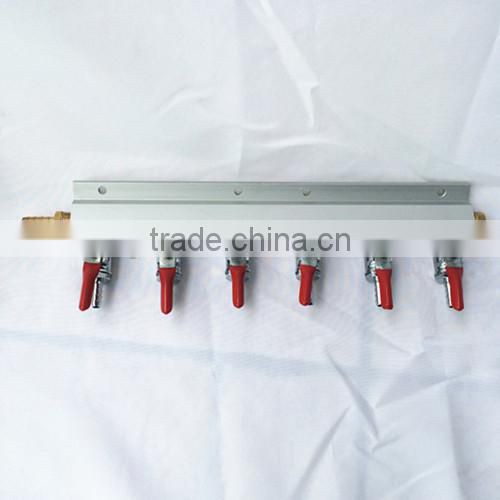 Gas Line Manifold Splitter with Check