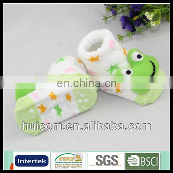 high quality fancy baby jaquard 3D socks custom baby socks