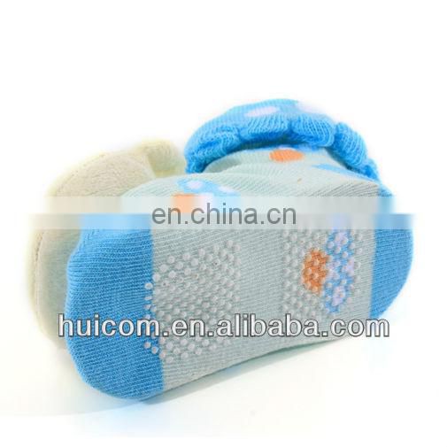 baby fashion animal head designs anti slip 3d baby socks