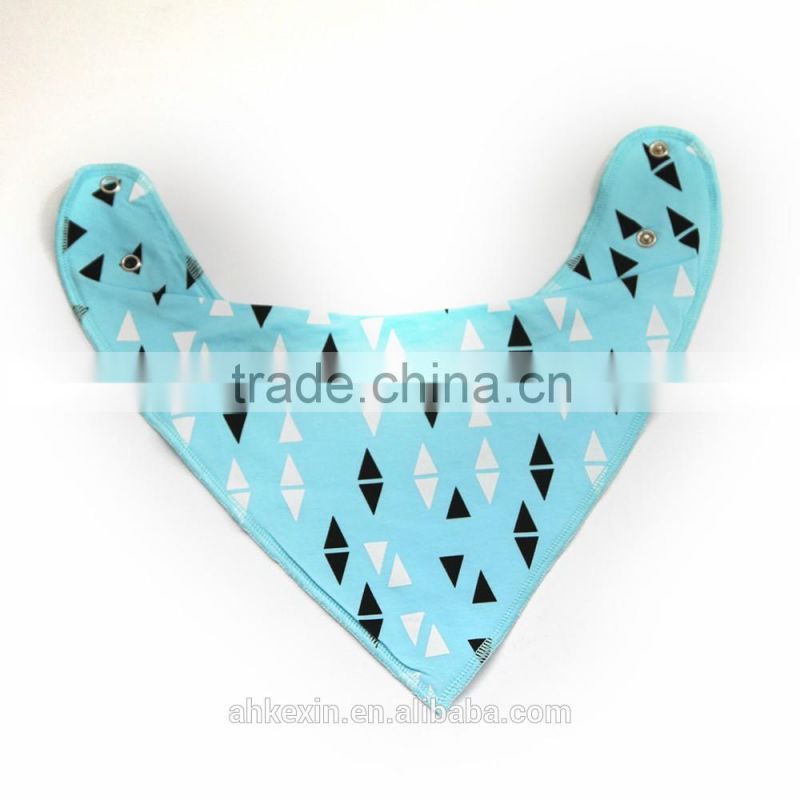 Factory bulk wholesale waterproof cotton baby bandana bibs