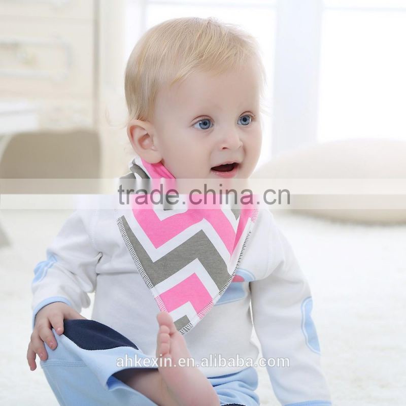 Factory bulk wholesale waterproof cotton baby bandana bibs