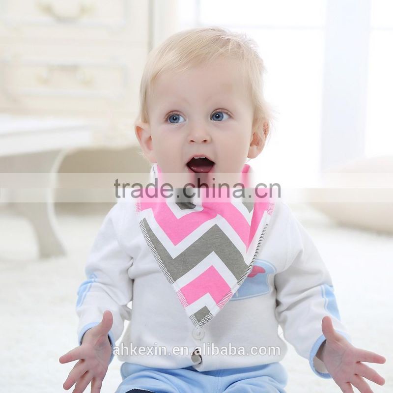 Factory bulk wholesale waterproof cotton baby bandana bibs