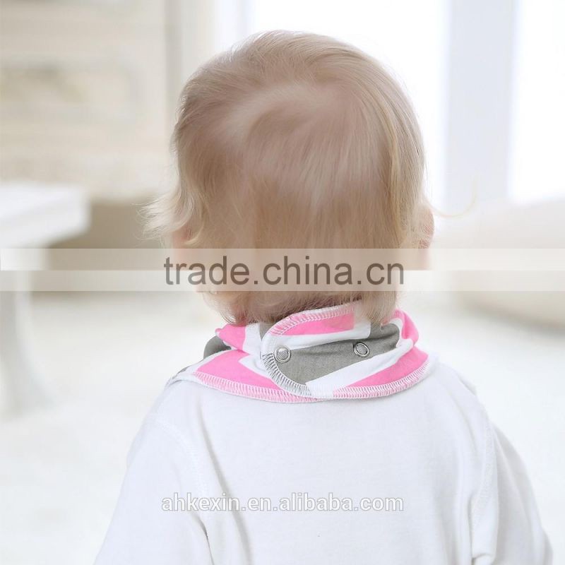 Factory bulk wholesale waterproof cotton baby bandana bibs