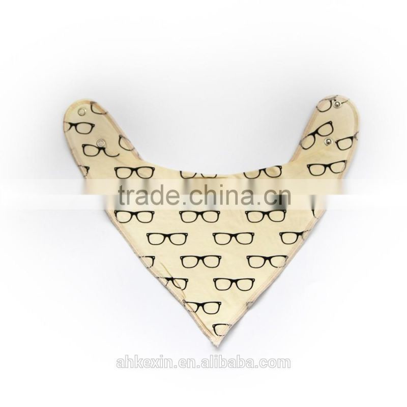 Factory bulk wholesale waterproof cotton baby bandana bibs